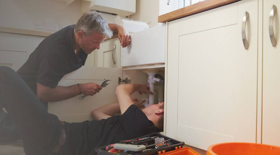 Professional burst pipe repair services in New Point, IN